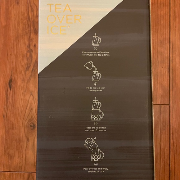 Tea Over Ice Iced Tea Pitcher Set - Clear - Picture 3 of 5